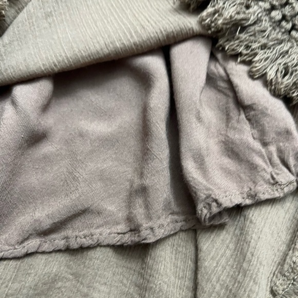 Umgee Gauze Diamond Shape Tunic in Cocoa - Picture 13 of 16